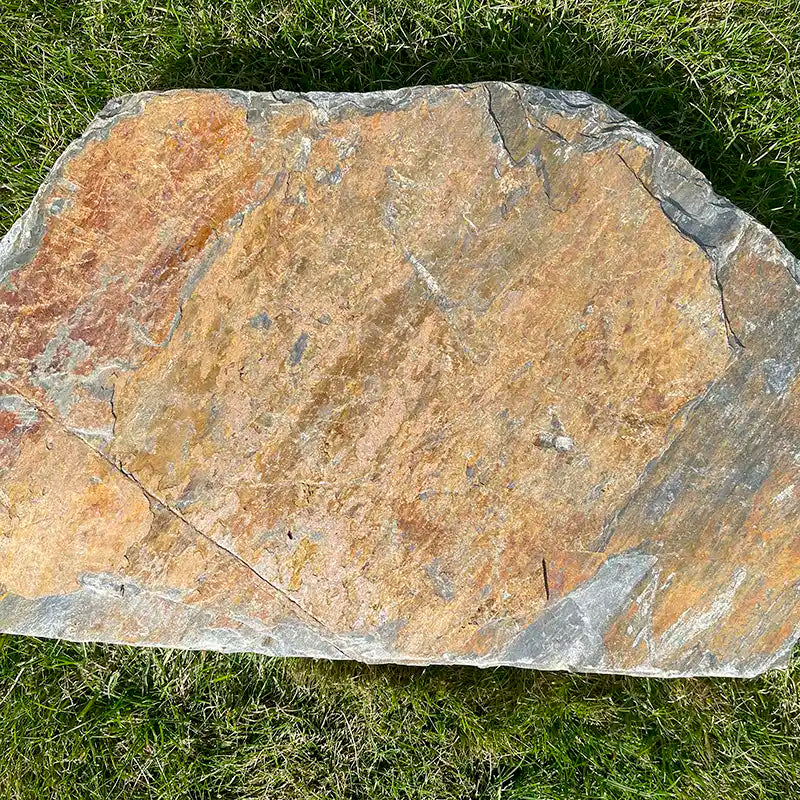 Trittplatte Grauwacke 4-6 cm Stärke