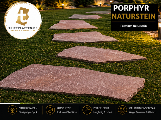 Porphyr stepping stones