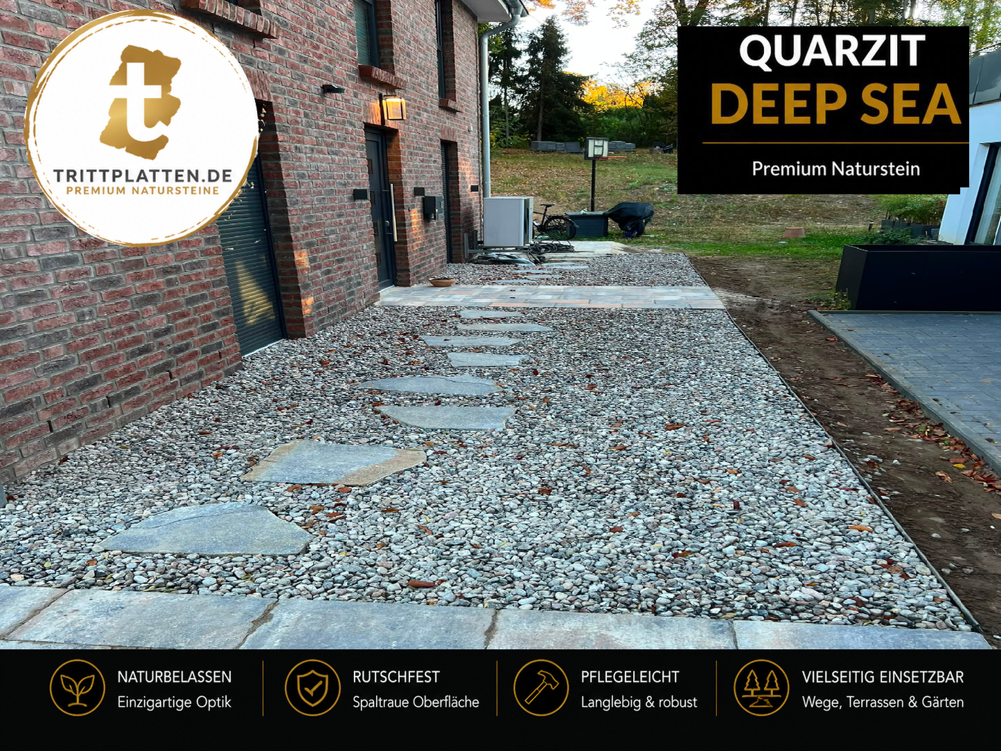 Step plates Quartzite Deep Sea