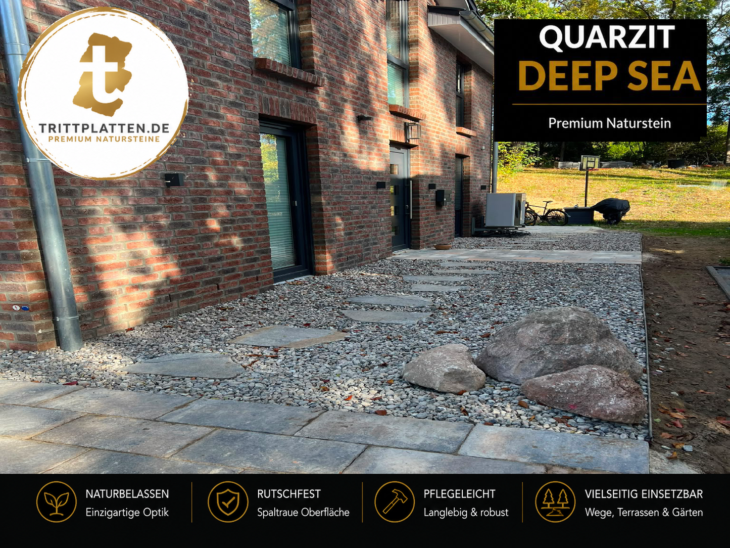 Step plates Quartzite Deep Sea